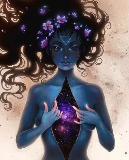 Verlichtingsproces van het lichaam